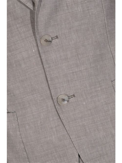 Abito monopetto in misto lino e lana L.B.M. 1911 | 64190 36833